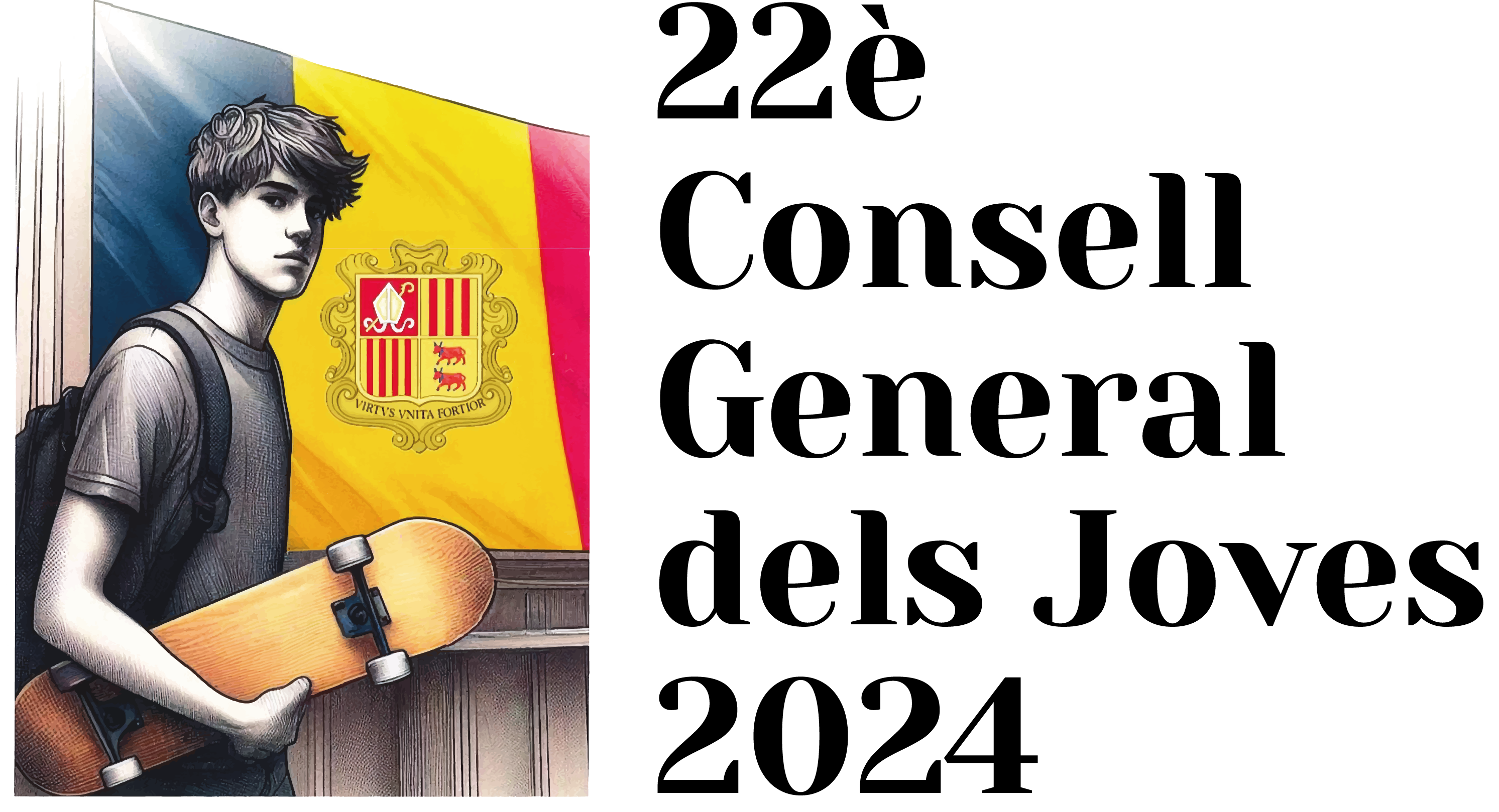 Cartell del 22è Consell dels Joves