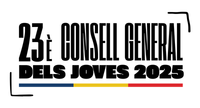 Logotip del 23è Consell General dels Joves