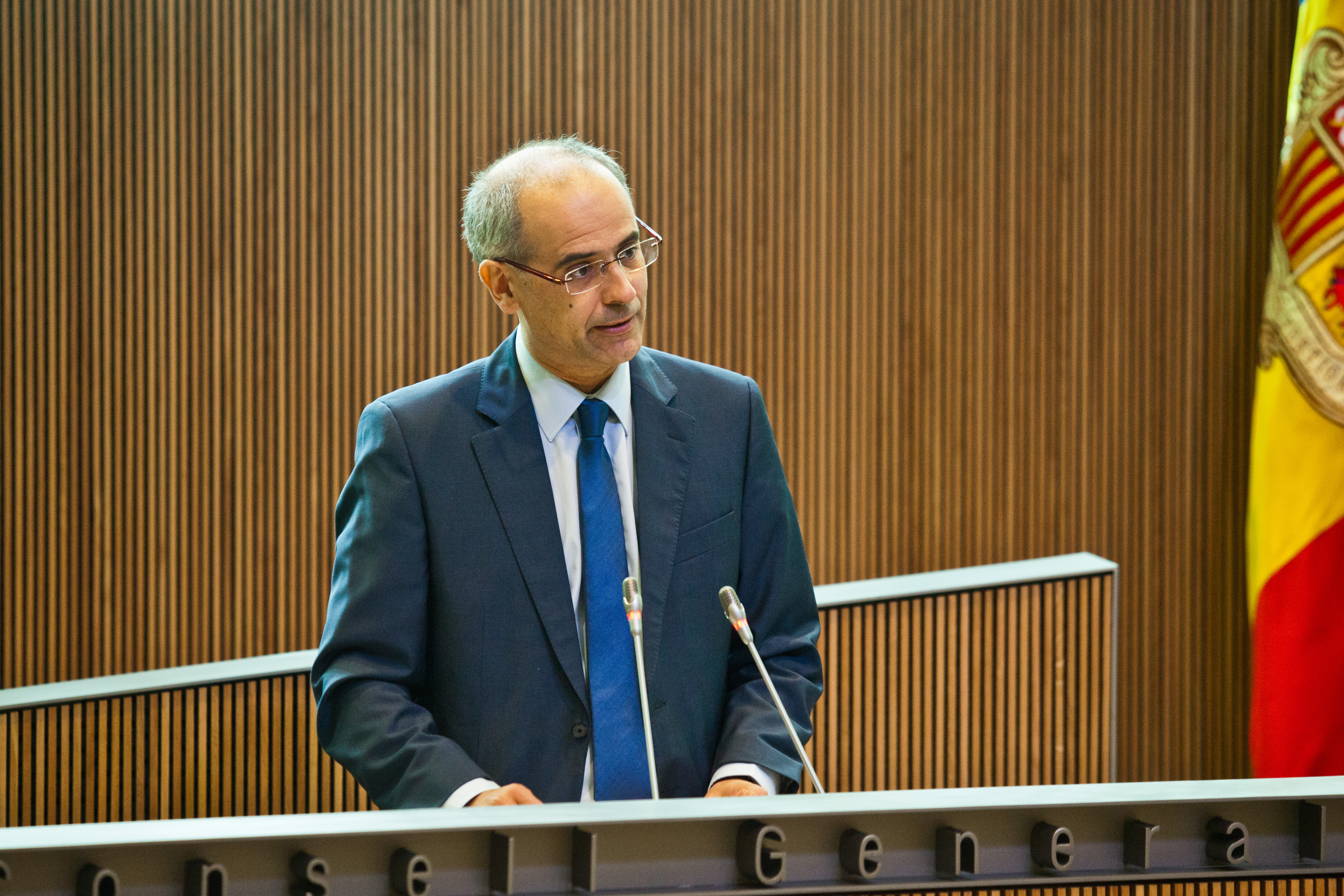 Intervenció del Sr. Antoni Martí Petit, cap de Govern