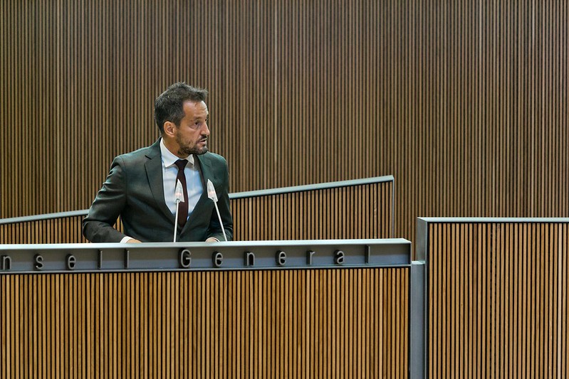 Intervenció del Sr. Pere López, president del Grup Parlamentari Socialdemòcrata
