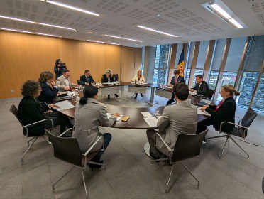 La Junta de Presidents reunida