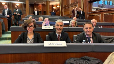Segués, Magallon i Marsenyach a la 36a Assemblea Regional Europa de l'APF