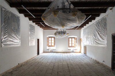 Avancen a bon ritme les obres de reforma i restauració de la Casa de la Vall