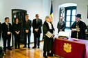 Dominique Rousseau jura com a nou magistrat del Tribunal Constitucional Dominique Rousseau jura com a nou magistrat del Tribunal Constitucional