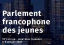 Dos joves andorrans seleccionats per participar a la 10a edició del Parlement Francophone des Jeunes