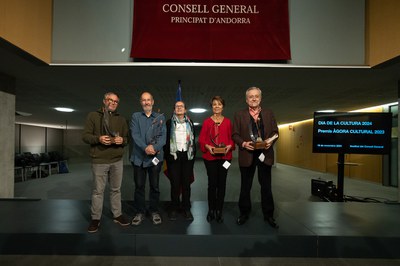 Els guardonats amb els Premis Àgora 2023