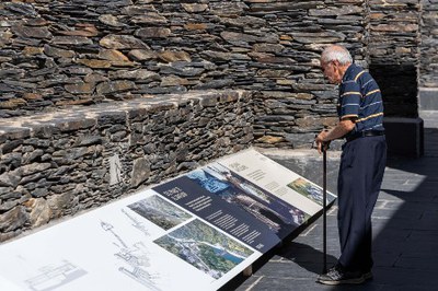 L'exposició al Santuari de Meritxell.