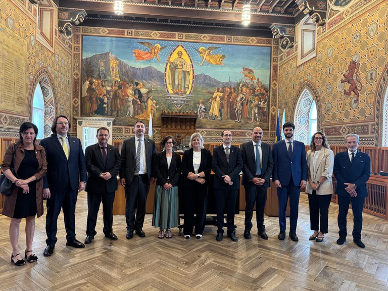 Foto de família del grup d'amistat