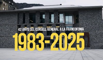 El Consell General repassa el seu recorregut per l’APF amb motiu del Dia Internacional de la Francofonia