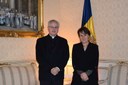 El Copríncep d’Andorra, Mons. Joan-Enric Vives rep la Síndica General al Palau Episcopal El Copríncep d’Andorra, Mons. Joan-Enric Vives rep la Síndica General al Palau Episcopal