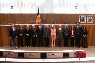 El Grup d’Amistat amb el Senat francès visita el Consell General