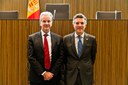 El representant del Copríncep francès, Jean-Pierre Hugues, visita el Consell General