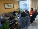 El síndic general i la subsíndica general reben el Comitè Nacional de Bioètica d'Andorra 