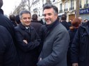 El síndic general participa a la Marxa Republicana a París convocada l'11 de gener en homenatge a les víctimes dels atemptats a París