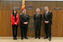 El síndic general rep el nou ambaixador dels Estats Units d'Amèrica, Richard Duke Buchan El síndic general rep el nou ambaixador dels Estats Units d'Amèrica, Richard Duke Buchan