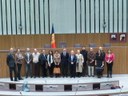Els participants en el 31è Comitè Sectorial de Cultura de l'UCCI visiten el Consell General