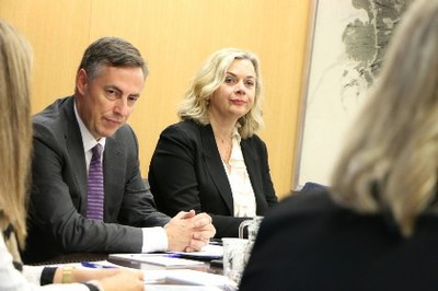 David McAllister i Željana Zovko
