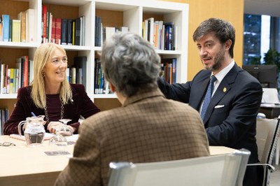 Els síndics generals es reuneixen amb els grups parlamentaris per fer un repàs del període legislatiu