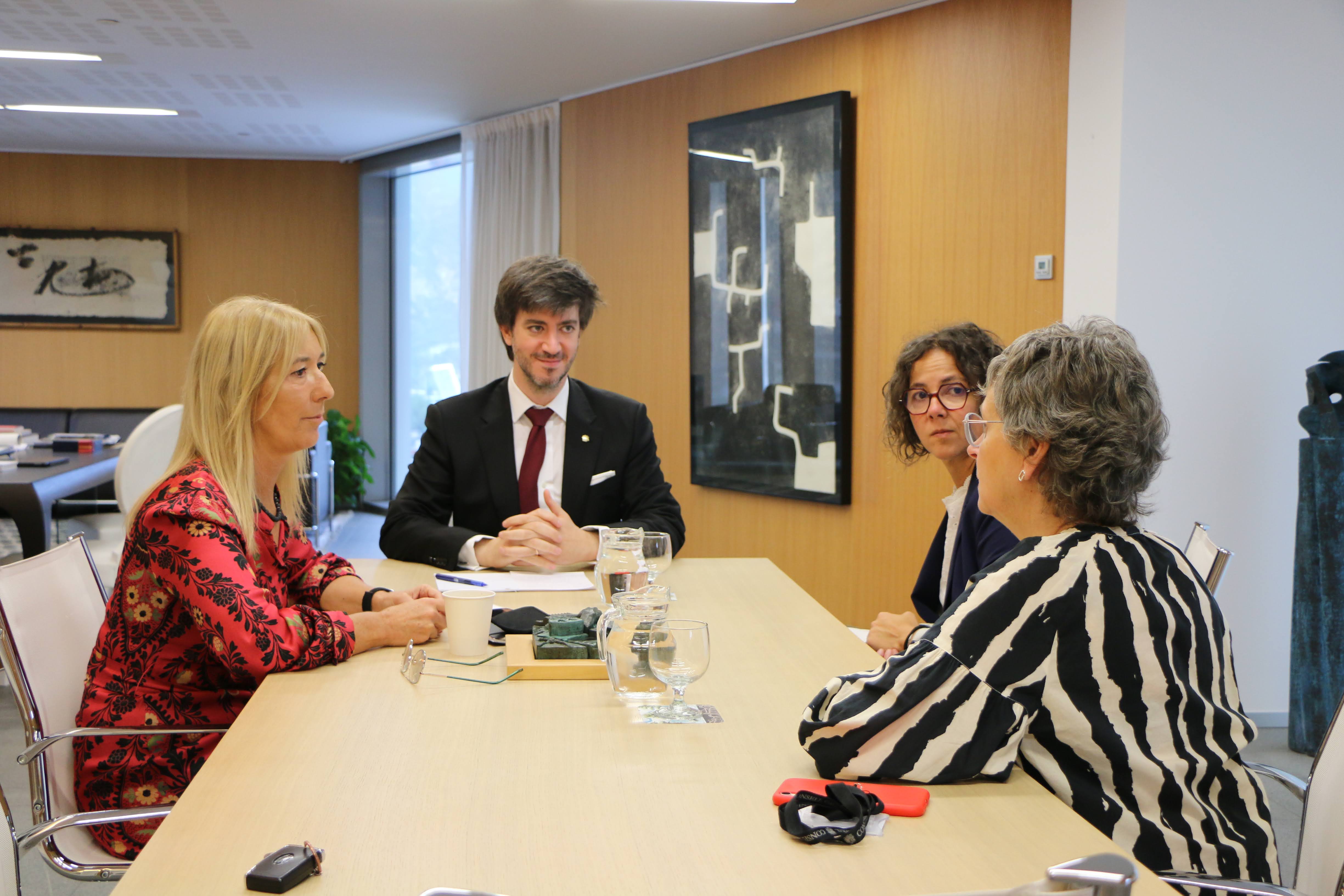 Reunió amb les presidentes del GPS