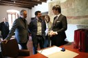 Els Síndics Generals reben Francesc Viaplana i Jordi Fàbrega, alcalde i vicealcalde en funcions de la Seu d’Urgell