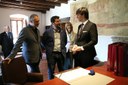 Els Síndics Generals reben Francesc Viaplana i Jordi Fàbrega, alcalde i vicealcalde en funcions de la Seu d’Urgell Els Síndics Generals reben Francesc Viaplana i Jordi Fàbrega, alcalde i vicealcalde en funcions de la Seu d’Urgell