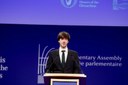 Ensenyat destaca els avenços en igualtat de la societat andorrana a la Conferència de Presidentes i Presidents de parlaments Ensenyat destaca els avenços en igualtat de la societat andorrana a la Conferència de Presidentes i Presidents de parlaments