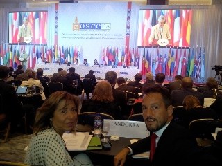 Andorra inicia els contactes amb l’OSCE-PA per poder acollir una Sessió de Tardor d’aquesta assemblea   