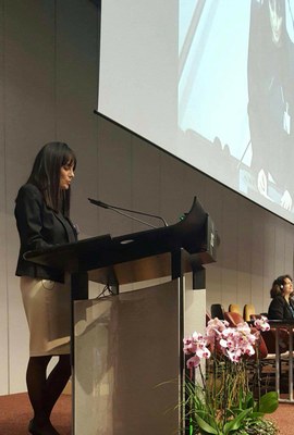 Intervenció de la Subsíndica General durant el debat general en la 135 Assemblea de la UIP