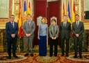 La Síndica General es reuneix amb les Presidentes del Congrés dels Diputats i el Senat espanyol 