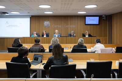 Assemblea de la Xarxa de Dones Parlamentàries.