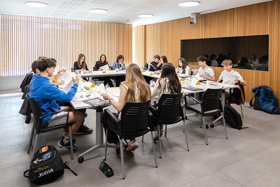 Una de les comissions del 23è Consell General dels Joves