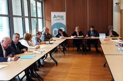 Taula de treball del Grup d'Amistat Andorra-França
