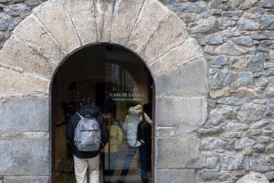 Més de mig miler de persones visiten la Casa de la Vall durant les festes de Nadal