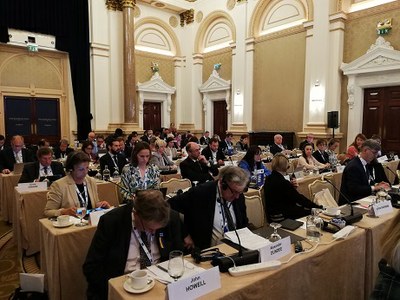 Participació de la presidenta de la delegació del Consell General a l'APCE a la reunió de la Comissió Permanent  