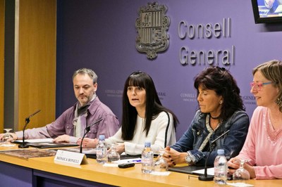 Presentació dels actes del 26è aniversari de la Constitució