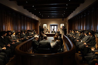 Tradicional sessió de Sant Tomàs a l'hemicicle de Casa de la Vall.