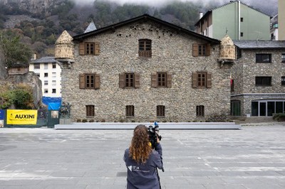 La Casa de la Vall des de l'exterior