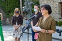 Rebuda simbòlica de la Flama del Canigó a la Casa de la Vall Rebuda simbòlica de la Flama del Canigó a la Casa de la Vall