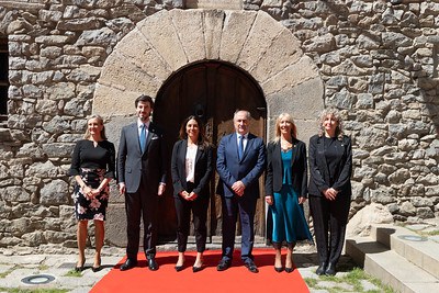 Foto de la Sindicatura amb els Capitani Reggenti