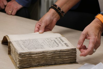 El manuscrit 'Manual 1797' ja restaurat