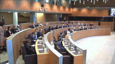 Resultat de les votacions de la sessió ordinària del 28 de novembre del 2019