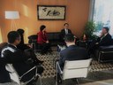 Reunió amb l'ambaixador de la Xina a Andorra, Lyu Fan Reunió amb l'ambaixador de la Xina a Andorra, Lyu Fan