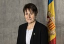 Salutació de la síndica general, Sra. Roser Suñé Pascuet, amb motiu de la festa de Meritxell Salutació de la síndica general, Sra. Roser Suñé Pascuet, amb motiu de la festa de Meritxell