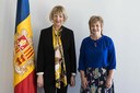 Trobada amb la secretària general de l’OSCE, Helga Maria Schmid Trobada amb la secretària general de l’OSCE, Helga Maria Schmid