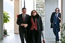 Trobada amb la secretària general iberoamericana, Rebeca Grynspan Trobada amb la secretària general iberoamericana, Rebeca Grynspan