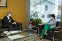 Trobada amb l'ambaixador de França, Jean-Claude Tribolet Trobada amb l'ambaixador de França, Jean-Claude Tribolet