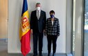 Trobada amb l'ambaixador de la República de l'Azerbaidjan, Ramiz Hasanov Trobada amb l'ambaixador de la República de l'Azerbaidjan, Ramiz Hasanov