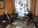 Trobada amb l'ambaixador de Turquia a Espanya i Andorra, Sr. Chihad Erginay Trobada amb l'ambaixador de Turquia a Espanya i Andorra, Sr. Chihad Erginay
