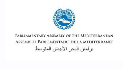 Logotip de l'Assemblea Parlamentària de la Mediterrània