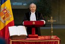Víctor Torre de Silva jura el càrrec com a magistrat del Tribunal Constitucional